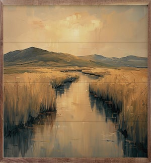 Lowlands Marsh By Gina Kelly